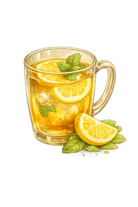 citrus honey propolis tea with mint (1)