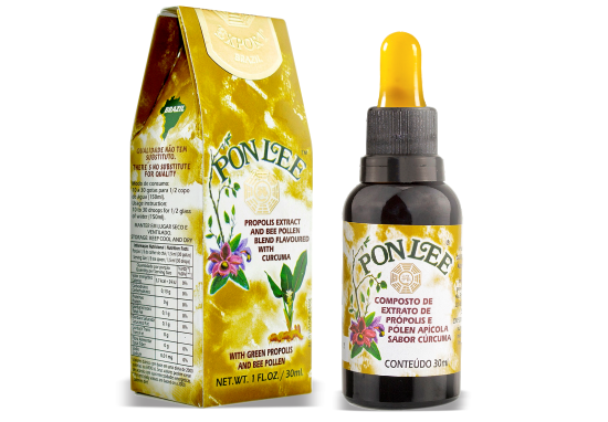 PON LEE Propolis, Bee Pollen and Curcuma extract blend